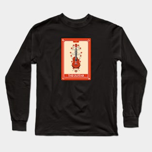 The Guitar Card Long Sleeve T-Shirt